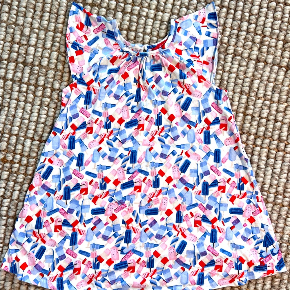 Joules size 5 summer knit popsicle dress